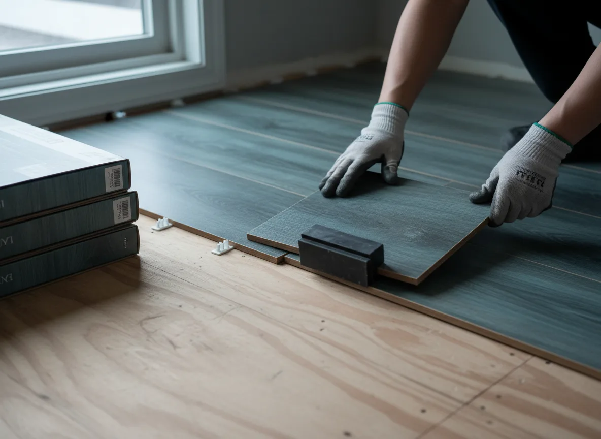 Luxury Vinyl Plank Installation company in North Street, MI